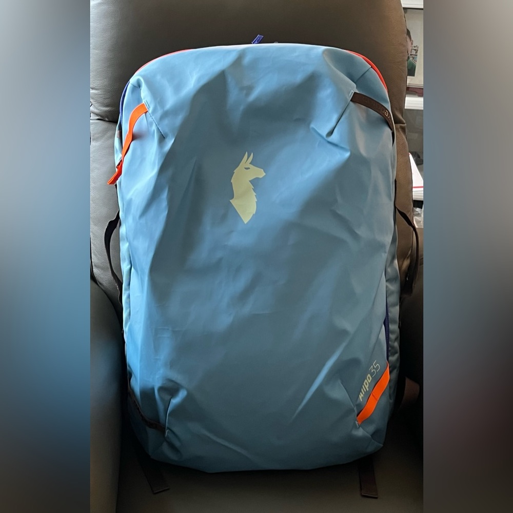 Cotopaxi Allpa 35 L Travel Pack.